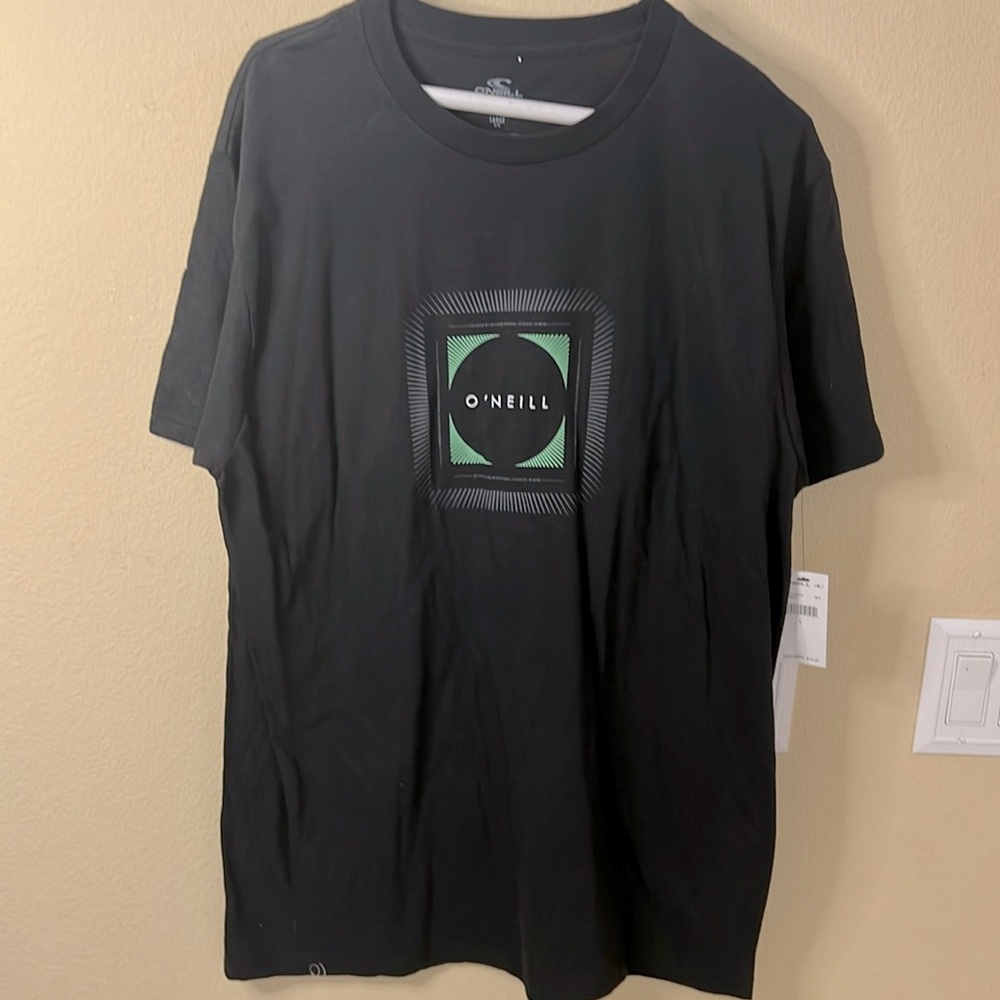 Mens size large black new O’Neill tee shirt